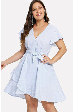 Spring Fair Striped Dress