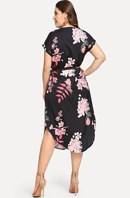 Ella Self Tie Dress Back